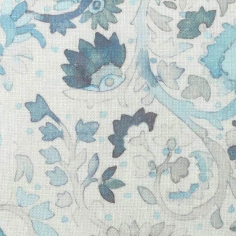 Ines Linen Swatch | Blue