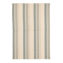 Mystic Stripe Slate Handwoven Indoor/Outdoor Rug