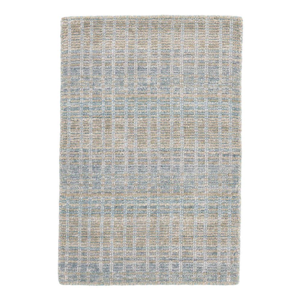 Geneva Handwoven Viscosecotton Rug | Blue