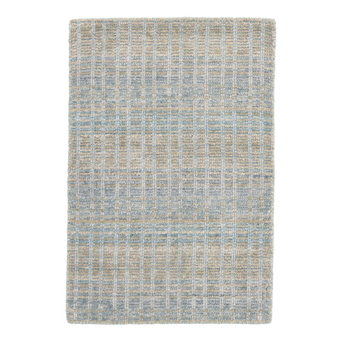 Geneva Handwoven Viscosecotton Rug | Blue