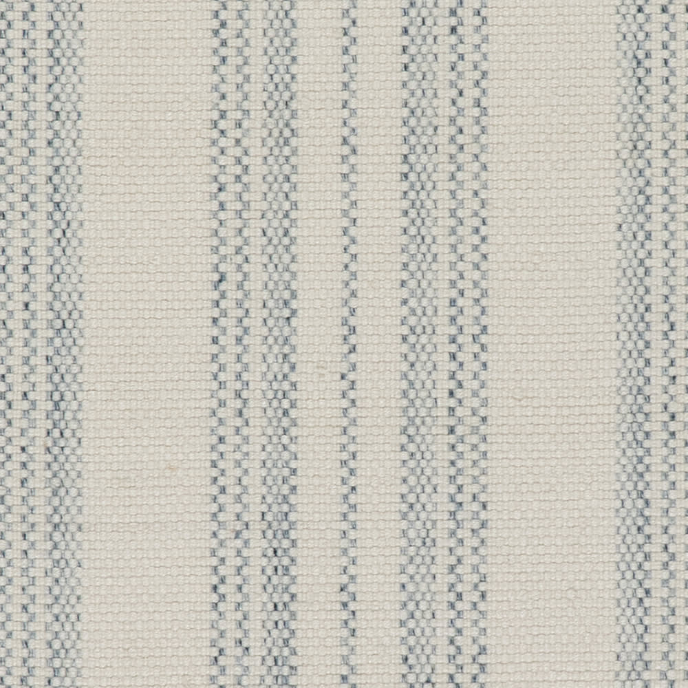 Nexel Striped Farmhouse Rug Swatch | Blue