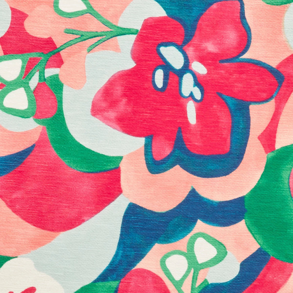 Dreamy Daisies Machine Washable Rug Swatch | Multi