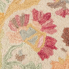 Ines Multi Hand Micro Hooked Wool Rug Swatch