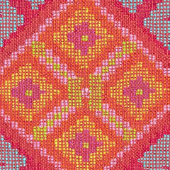 Valencia Kilim Spice Handwoven Indoor/Outdoor Rug Swatch