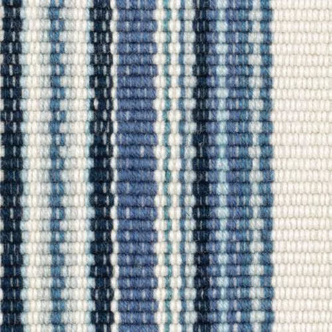 Road Runner Blue Handwoven Indoor/Outdoor Rug Swatch