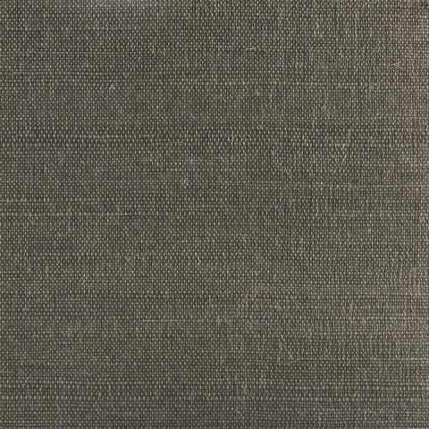 Samoa Charcoal Grasscloth Wallpaper Swatch