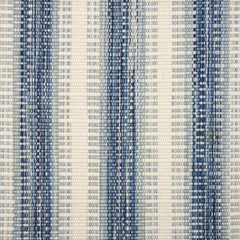 Calee Striped Woven Wool Custom Rug Swatch | Blue
