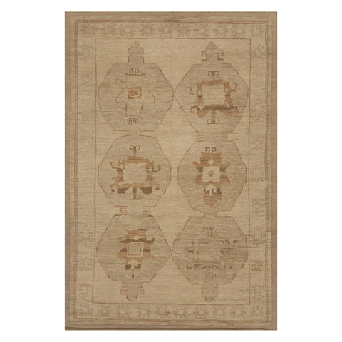 Tamalia Traditional Vintage Rug | Beige