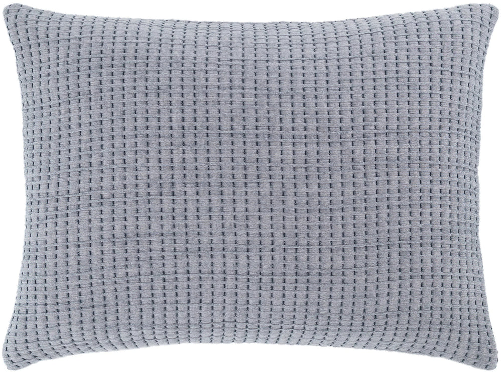 Pick Stitch Matelasse Sham | Navy