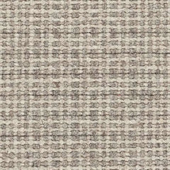 Checkers Grey Woven Wool Custom Rug Swatch