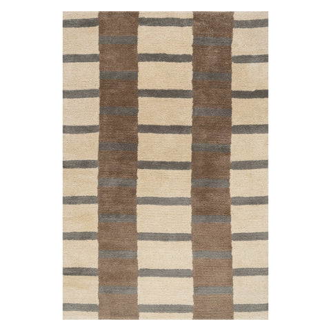 Sabrine Bordered Rug | Ivory