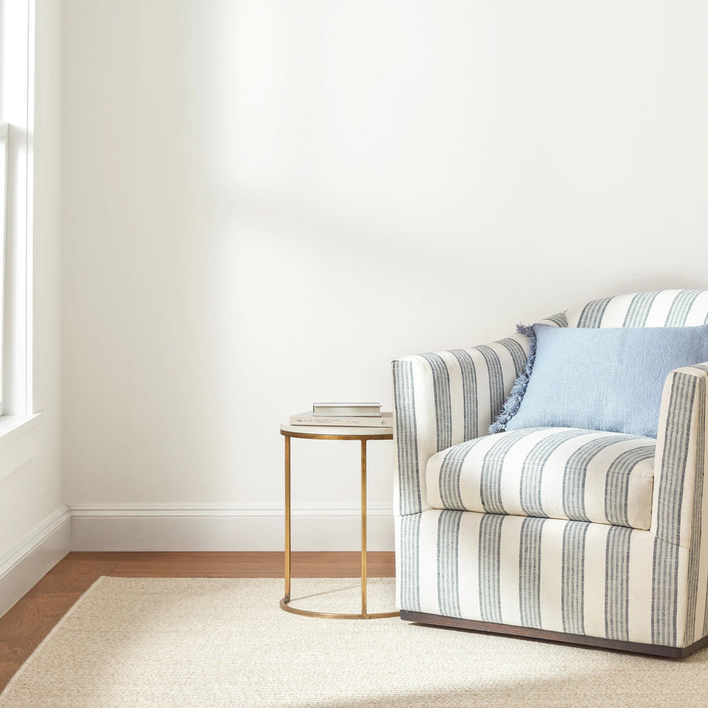 Merrill Woven Wool Custom Rug | Natural