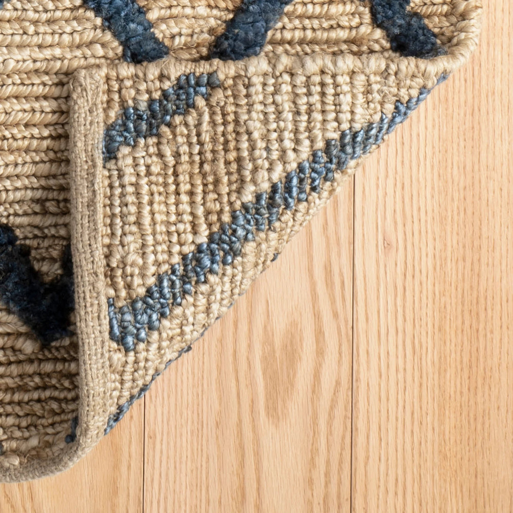 Marco Jute Soumak Handwoven Rug | Navy