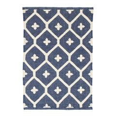 Elizabeth Navy Handwoven Indoor/Outdoor Rug