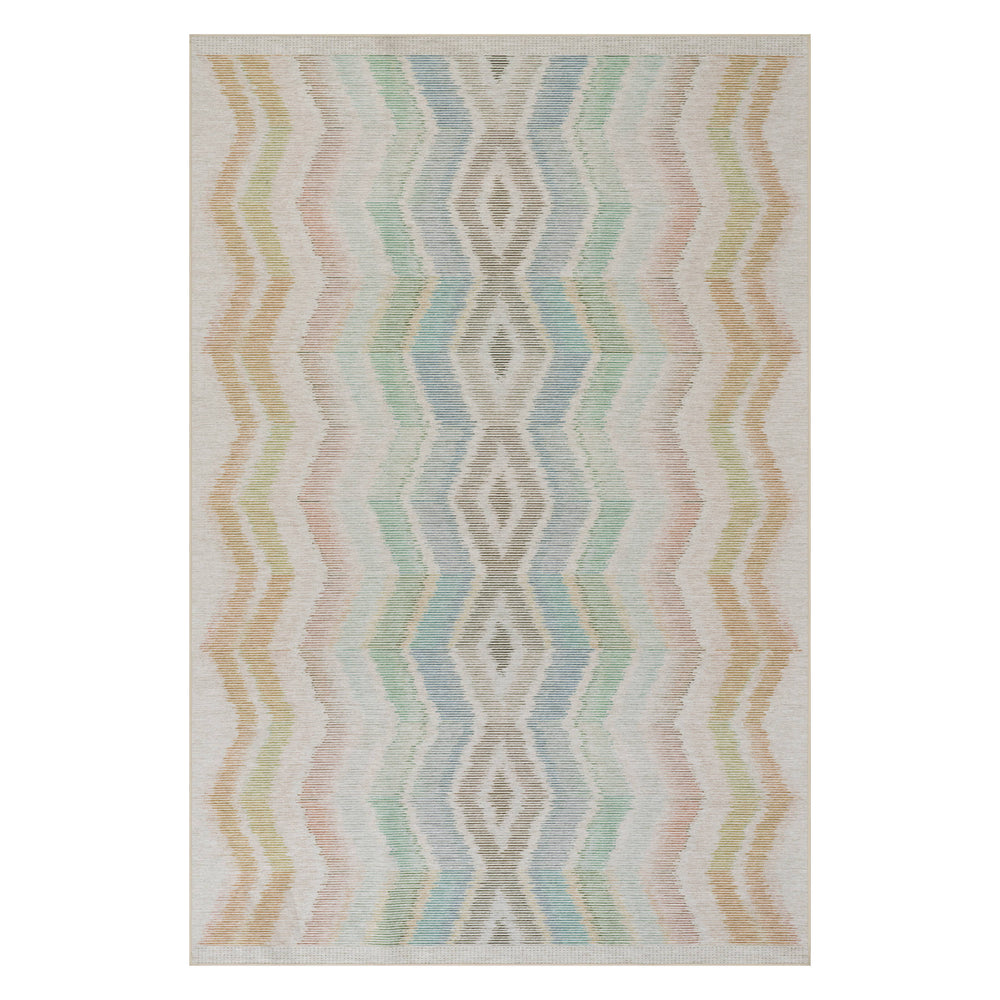 Chevron Machine Washable Rug | Multi