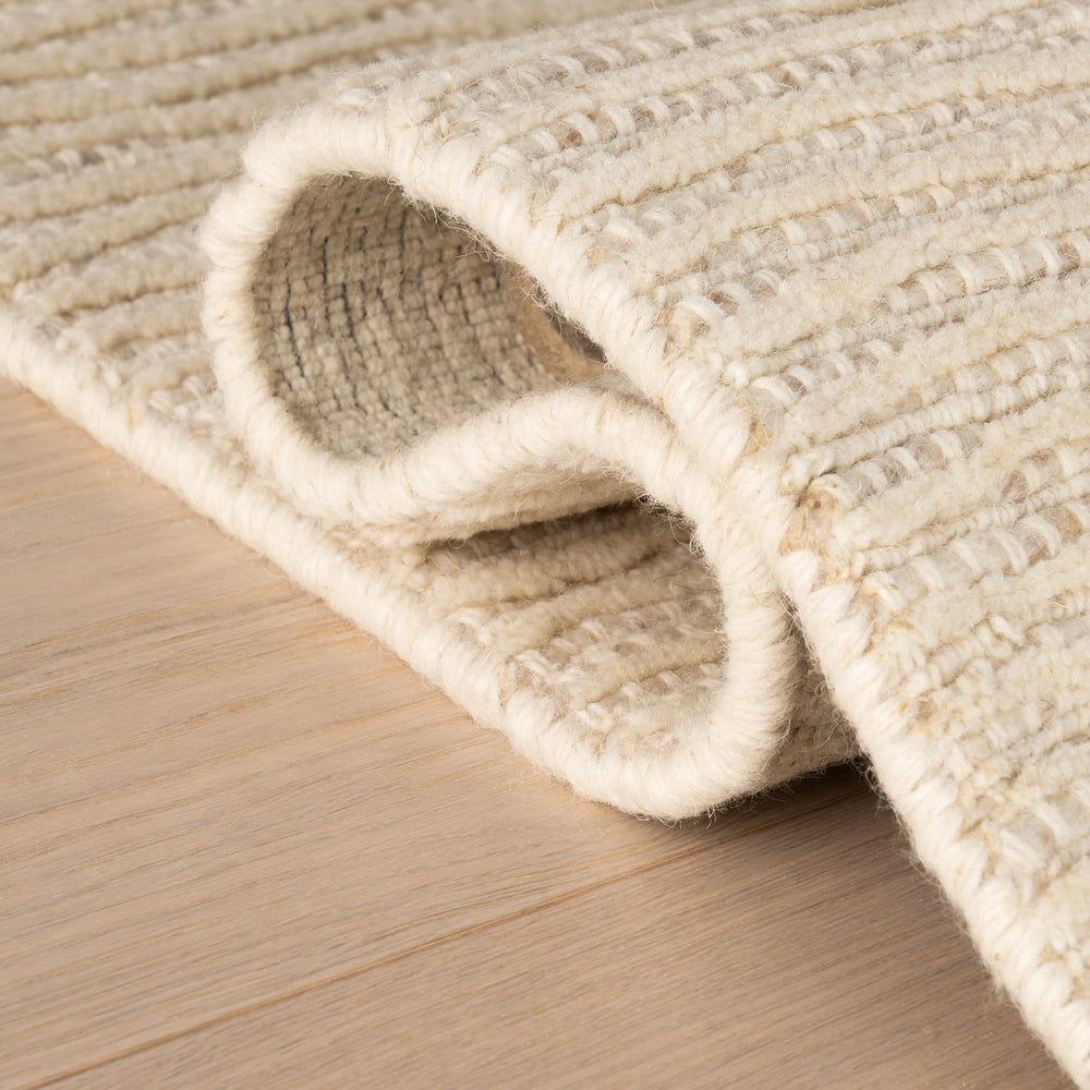 Rory Hand Loomed Wool-Blend Rug | Cream