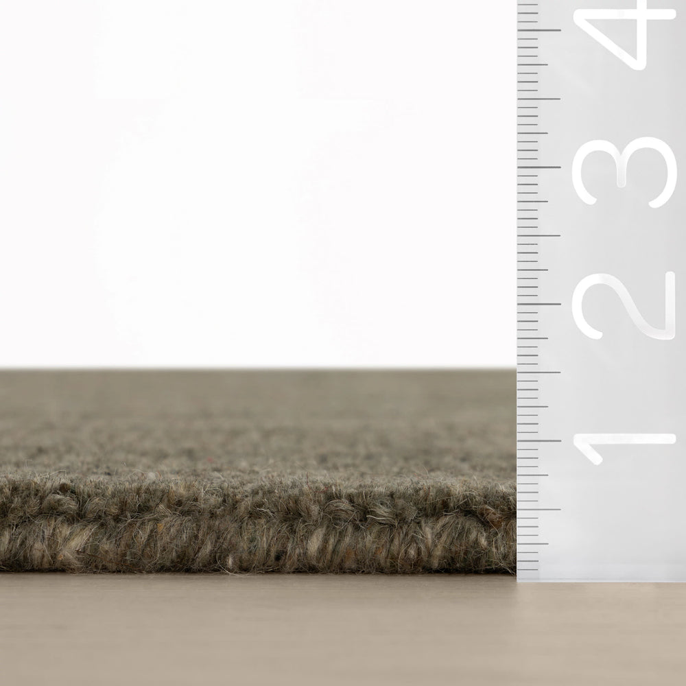 Hayes Hand Loomed Wool Rug | Green