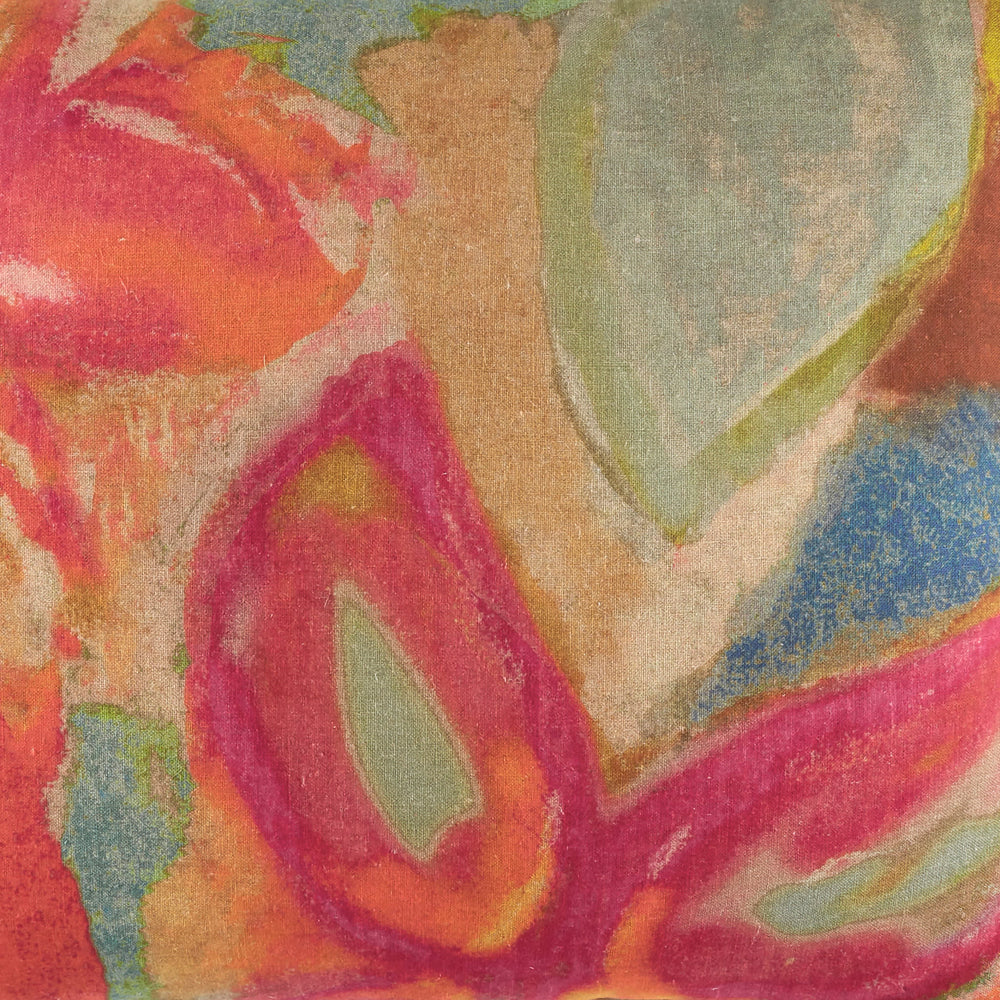 Joy Linen Upholstery Swatch | Multi