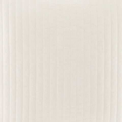 Cozy Cotton Ivory Quilted Swatch