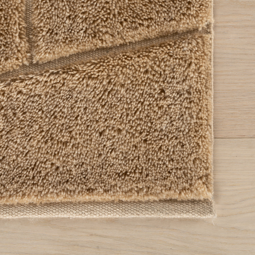 Brela Abstract Bohemian Rug | Brown