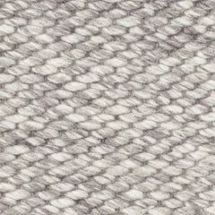 Loggia Grey Handwoven Wool Rug Swatch