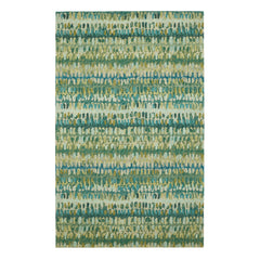 Paint Chip Hand Micro Hooked Wool Rug | Moss