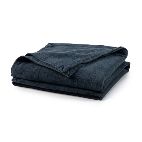 Asher Blanket | Navy