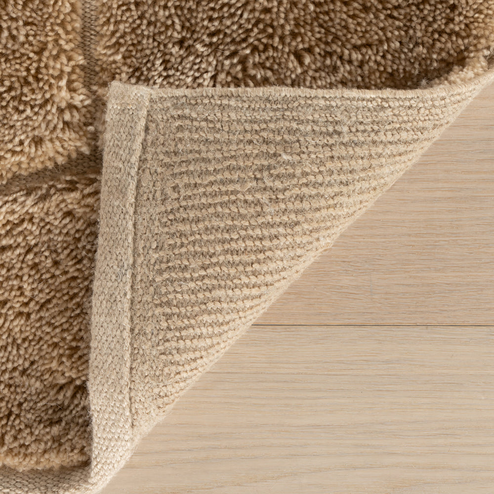 Brela Abstract Bohemian Rug | Brown