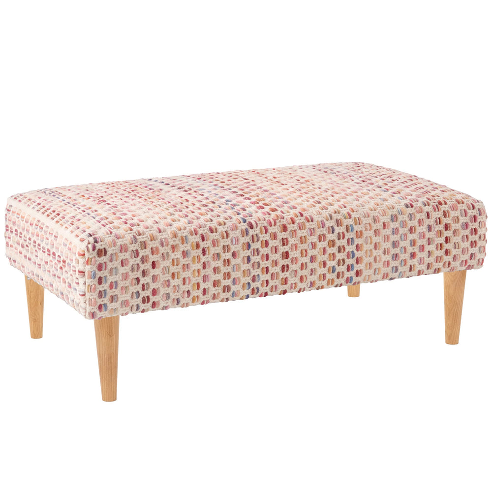 Torrey Rug Ottoman | Multi