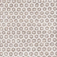 Honeycomb Ivory/Grey Handwoven Wool Custom Rug Swatch