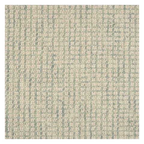 Yadira Geometric Woven Wool Custom Rug | Green