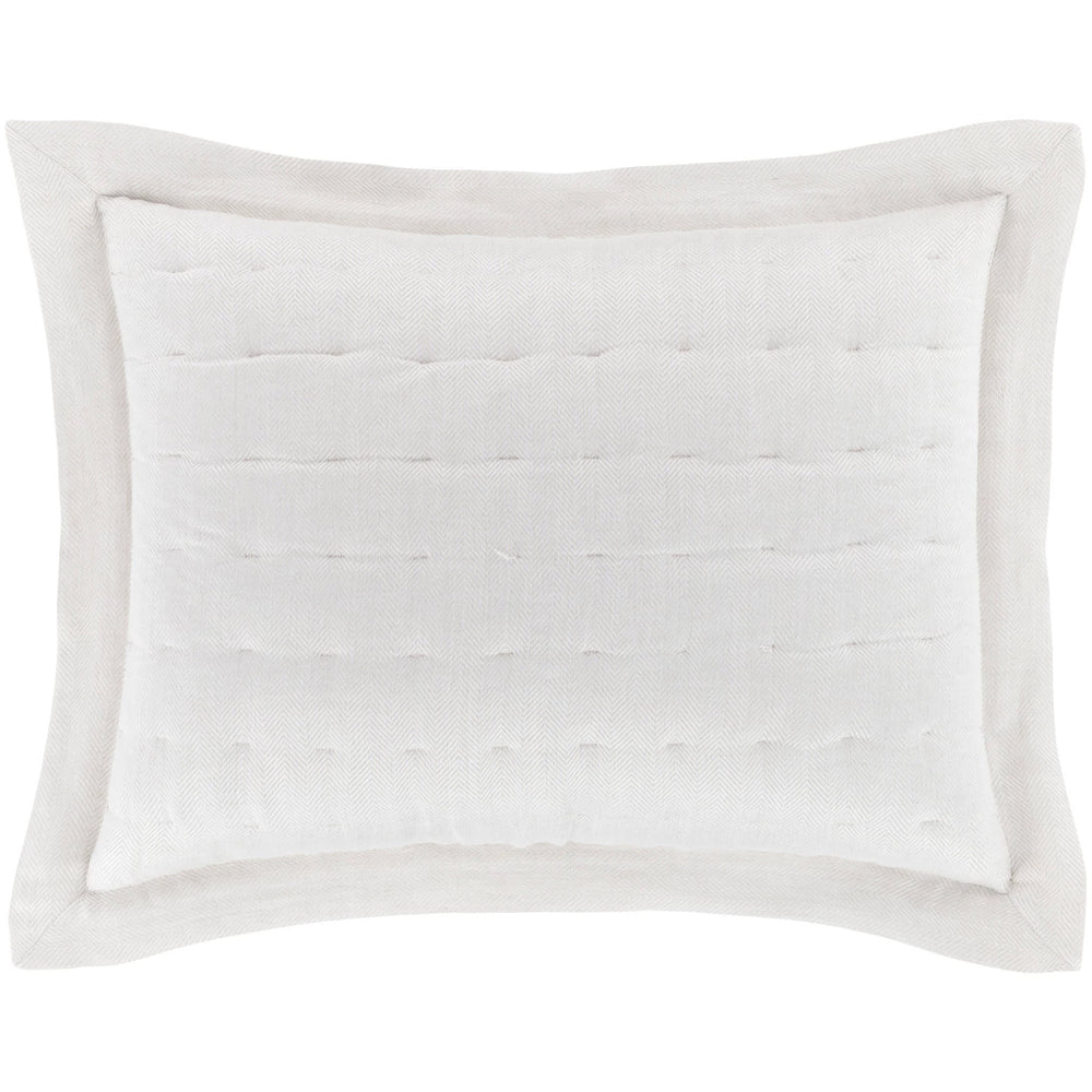 Brussels Quilted sham | Natural