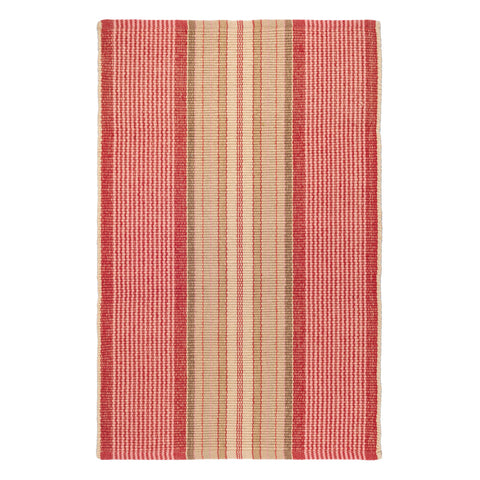 Framboise Handwoven Cotton Rug