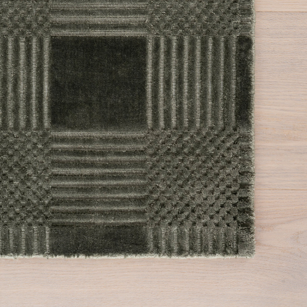Prescott Hand Loomed Tencel Rug | Green