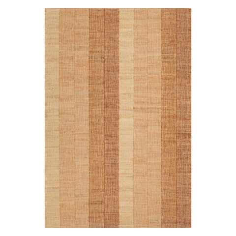 Tayo Modern Striped Indoor Rug | Orange