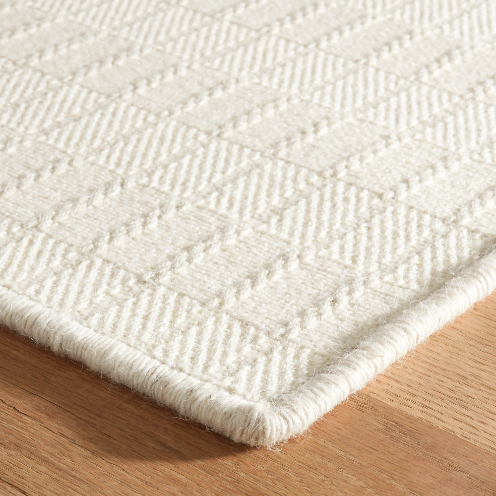 Lane Woven Wool Custom Rug | Ivory