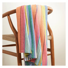 Mellie Stripe Woven Cotton Throw