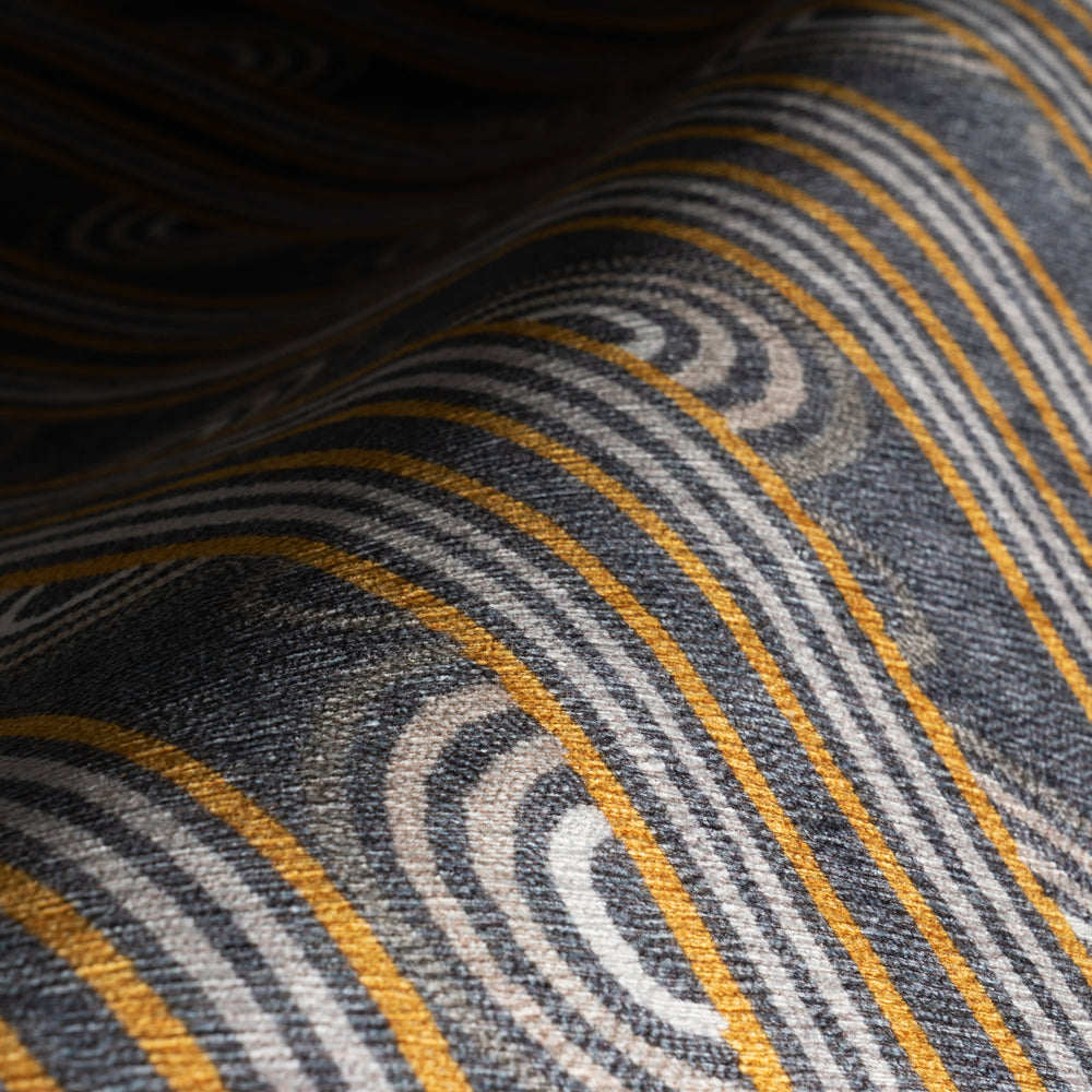 Button Machine Washable Rug | Grey
