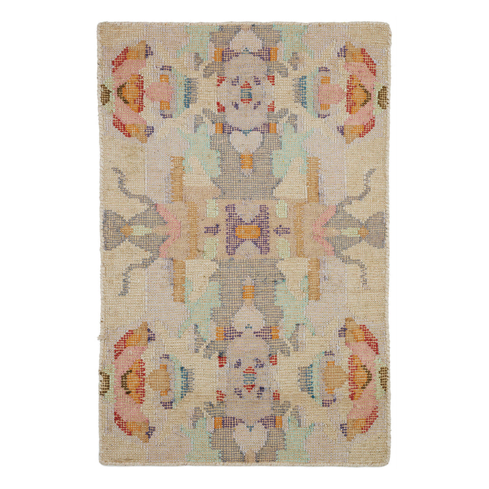 Chapel Hill Hand Loom Knotted Cotton Rug | Multi