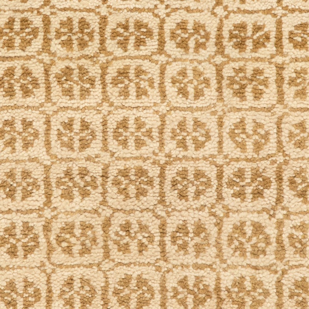Tullie Hand Knotted Wool Rug Swatch | Ochre