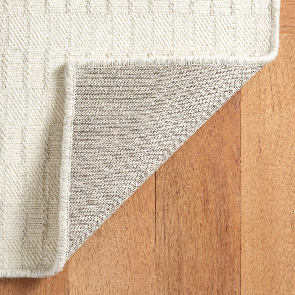 Lane Woven Wool Custom Rug | Ivory