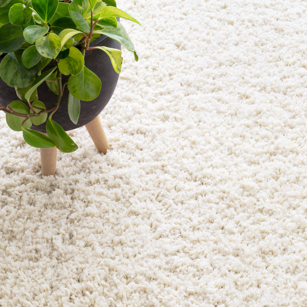 Kodiak Handwoven Microfiber Performance Rug | Ivory