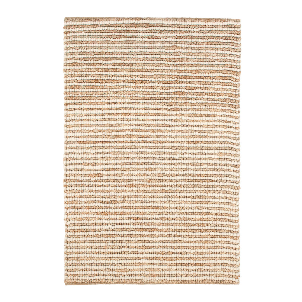Twiggy Handwoven Wooljute Rug | Natural
