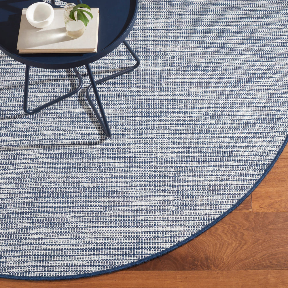 Tideline Handwoven Indoor/Outdoor Custom Rug | Navy
