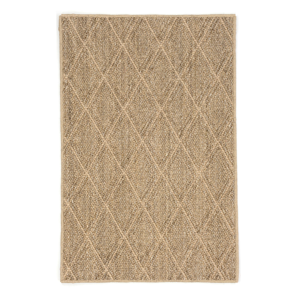 Diamond Woven Sisal Rug | Natural