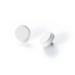 End Cap White Finials