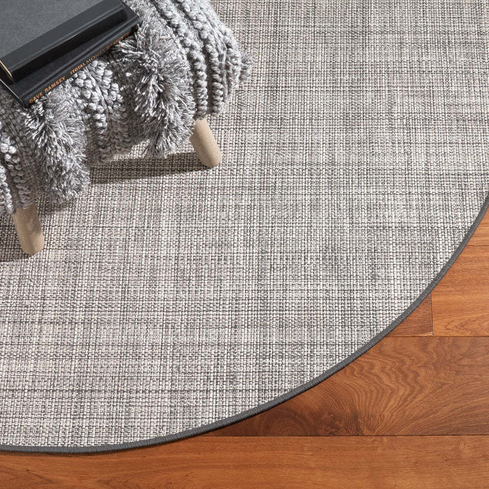 Fusion Handwoven Indoor/Outdoor Custom Rug | Grey