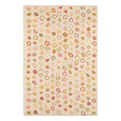 Cat's Paw Hand Micro Hooked Wool Rug | Pastel
