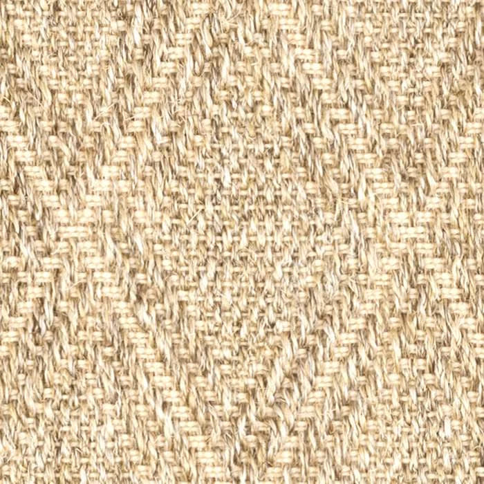 Diamond Woven Sisal Rug Swatch | Sand