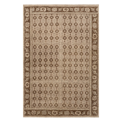 McGuire Hand Knotted Wool-Blend Rug | Sepia Brown